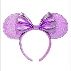 Disney Metallic Lilac Minnie Mouse Ears